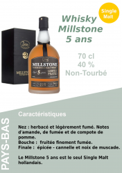 whisky Millstone 5 ans